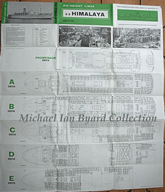 Himalaya 1966 Deck Plan